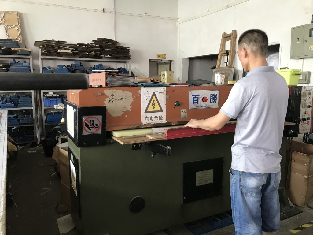 Material die cutting